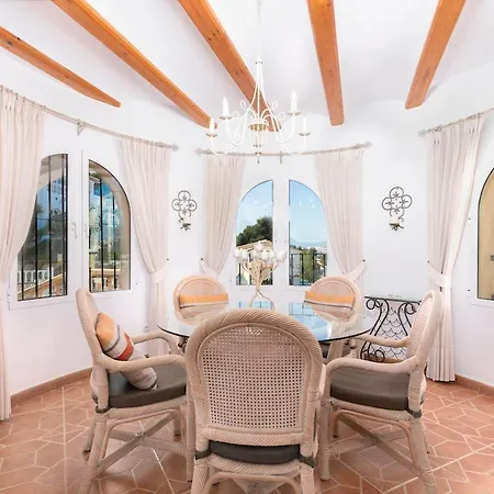 Villa With Pool And Open Views For 8 Pers Benitachell